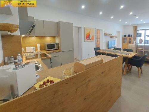 Η κουζίνα ή μικρή κουζίνα στο Apartment Marina