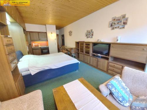 Postel nebo postele na pokoji v ubytování Apartment Mary