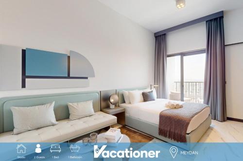 Vacationer Holiday Homes I Meydan Studio I Skyline View, 12 Mins to Downtown