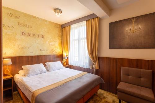 Katil atau katil-katil dalam bilik di David Boutique Hotel