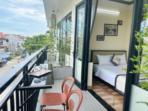 Lisa homestay 2にあるバルコニーまたはテラス
