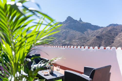 Vivelorural Casa Pepe vistas a la montaña, Tejeda
