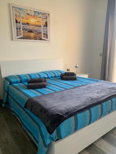 Postel nebo postele na pokoji v ubytování Appartamento di Mara