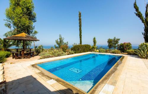 Πισίνα στο ή κοντά στο Stunning Home In Argaka With Wifi