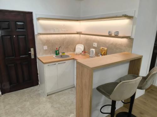 Η κουζίνα ή μικρή κουζίνα στο Apartman Ivan