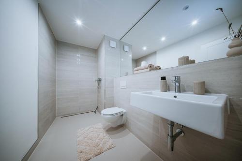 Kúpeľňa v ubytovaní Apartmány Reduta