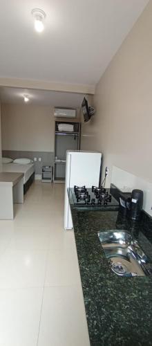 Dapur atau dapur kecil di Sleep Hotel Assis