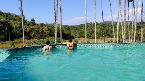 Silent Pool Villaの敷地内または近くにあるプール