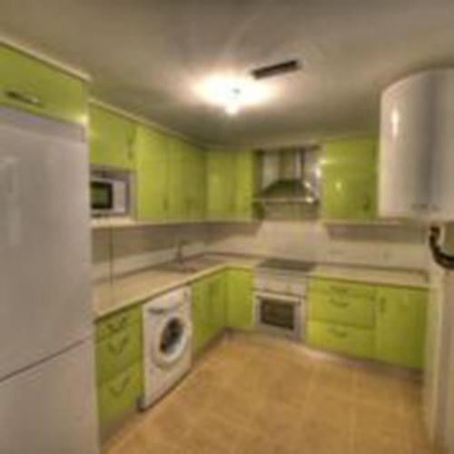 Kuchyň nebo kuchyňský kout v ubytování Apartamento 4p