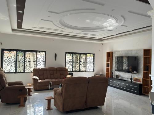 Un lugar para sentarse en ilé-ifè GUESTHOUSE OUIDAH