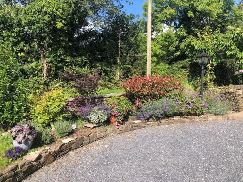 Zahrada ubytování Peaceful, relaxing and warm 2-bedroom, sleeps 4, self-catering Galtee Mountain Lodge - for Mitchelstown, Cahir, Cashel and Cork, 1hr drive from 4 cities