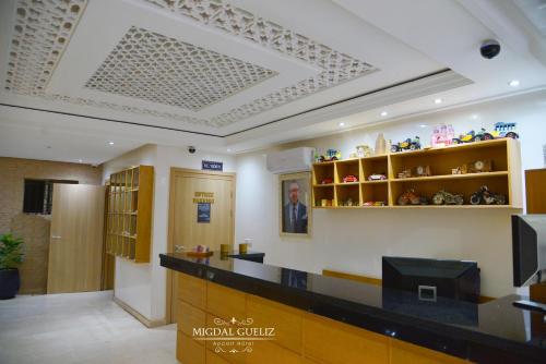 Vstupní hala nebo recepce v ubytování Migdal Gueliz Apart Hôtel