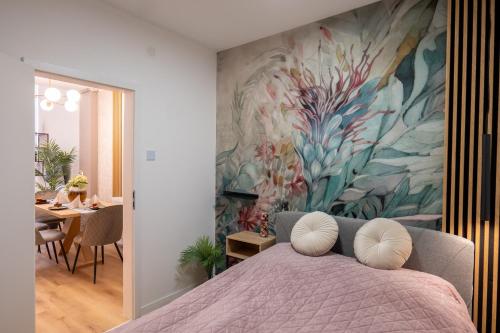 Postel nebo postele na pokoji v ubytování Z8 Prémium Apartman