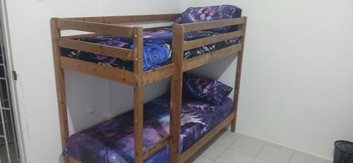 a couple of bunk beds in a room at Mack's Home in Clifton