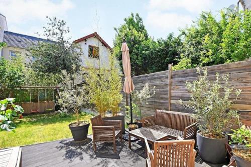 Maison familiale avec parking proche Paris et Parc des expositions de Villepinte