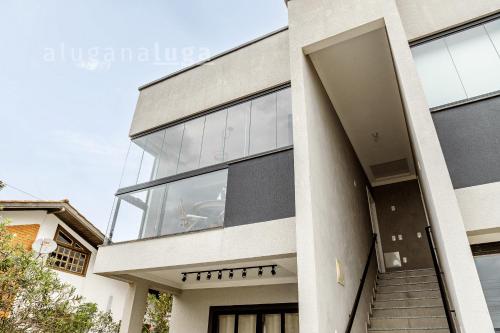 Μπαλκόνι ή βεράντα στο Beach Pinheira - Casa completa e confortável