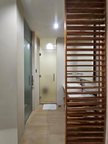 Koupelna v ubytování Hotel Nicanor