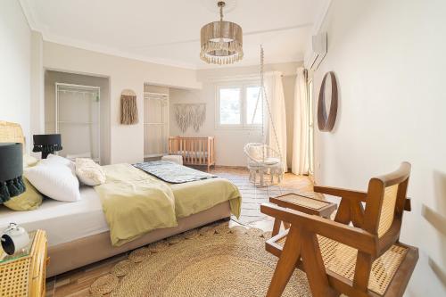 Postel nebo postele na pokoji v ubytování Nabeel Homes Boutique Hotel