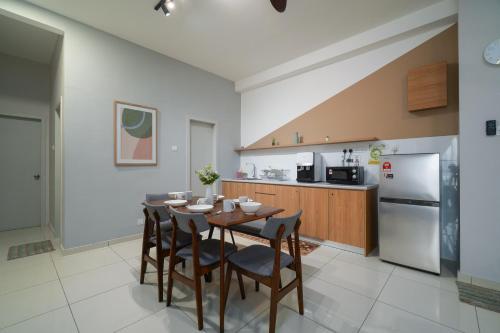 Η κουζίνα ή μικρή κουζίνα στο The Horizon Ipoh Emerald by Grab A Stay