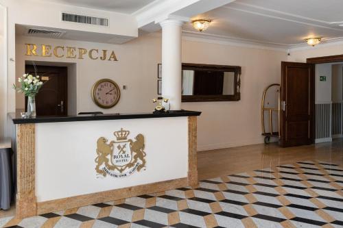 Vstupní hala nebo recepce v ubytování Royal Hotel Modlin