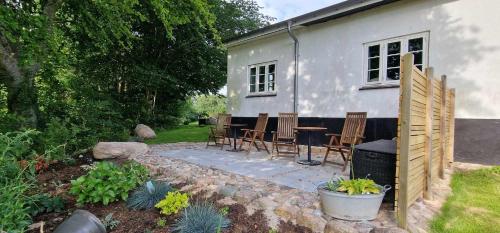 Un jardín fuera de Hos Molsgaarden