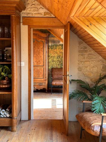 Χώρος καθιστικού στο Holiday home Haras du Ry