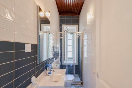 Et badeværelse på Chalet Machado