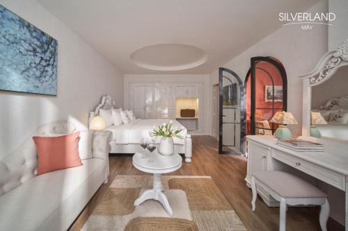 Posezení v ubytování Silverland Mây Hotel