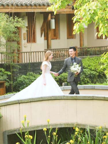 Clientes alojados en Six Senses Qing Cheng Mountain