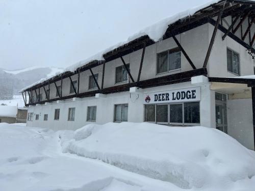 Hakuba Deer Lodge v zimě