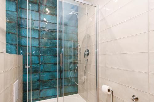 Koupelna v ubytování Apartmán U Doubků Horní Blatná