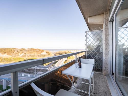 Balkón nebo terasa v ubytování Studio Studio 62-705 by Interhome