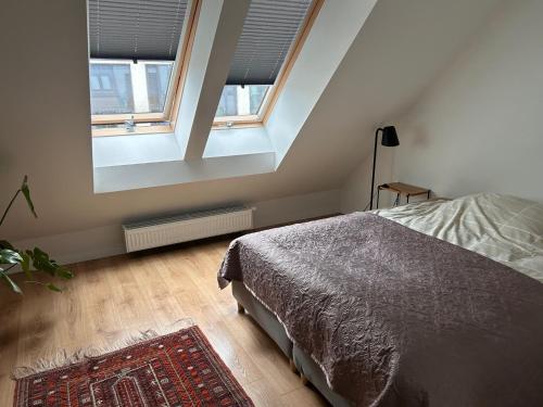 Postel nebo postele na pokoji v ubytování Apartament Gdański Słoneczny Nr 34