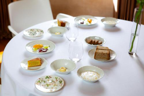 B&Bの敷地内または近くでの食事または食べ物