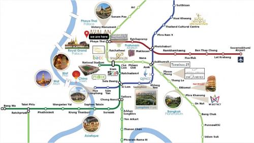 Gambar di galeri bagi AVALAN PhayaThai airport link di Pratunam