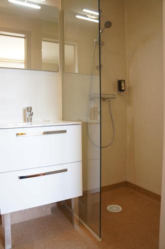 Koupelna v ubytování Chambre single à louer dans une colocation