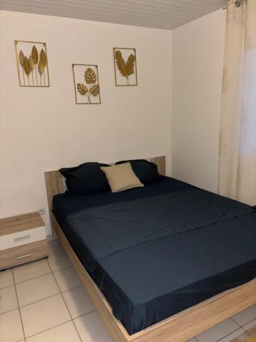 Postel nebo postele na pokoji v ubytování La Canopé - T2 calme et central avec son jacuzzi