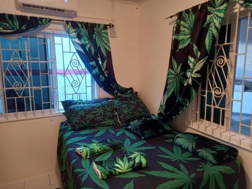 Postel nebo postele na pokoji v ubytování Holiday rooms in St Thomas Jamaica