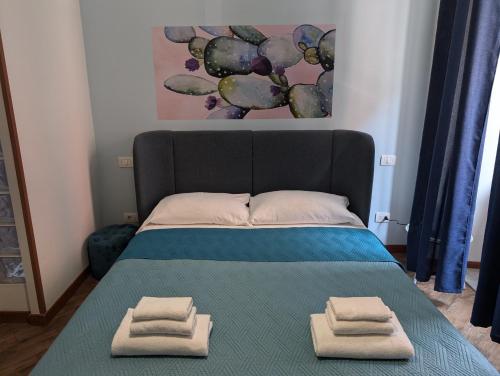Posteľ alebo postele v izbe v ubytovaní Gracchi 278 - The Italian Stay Collection