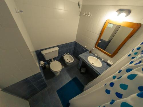 Koupelna v ubytování El Hostal del Rio