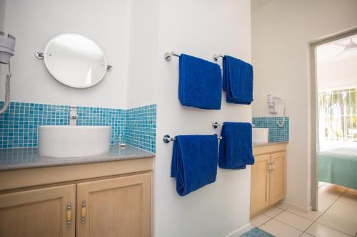 Koupelna v ubytování Chalets d'Anse Forbans SelfCatering