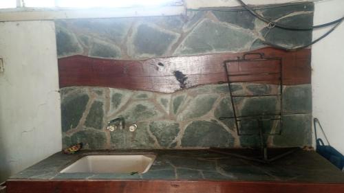 Ein Badezimmer in der Unterkunft Casa Mazensio