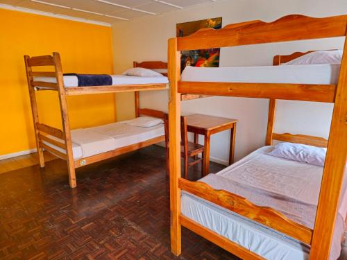 Una cama o camas en una habitación de Haven Hotel