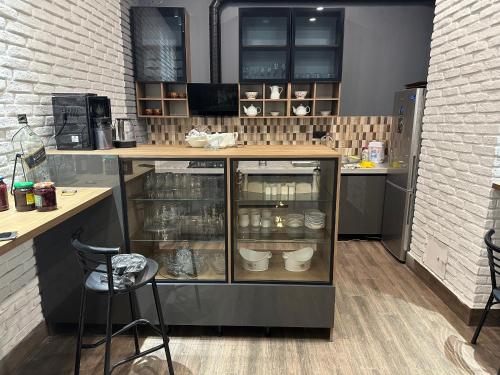 Køkken eller tekøkken på Old Baku Boutique Hotel