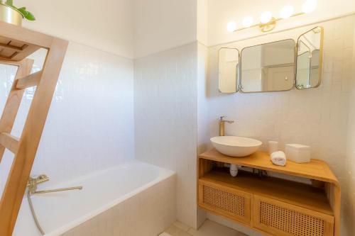 Kúpeľňa v ubytovaní Penthouse La Vigie