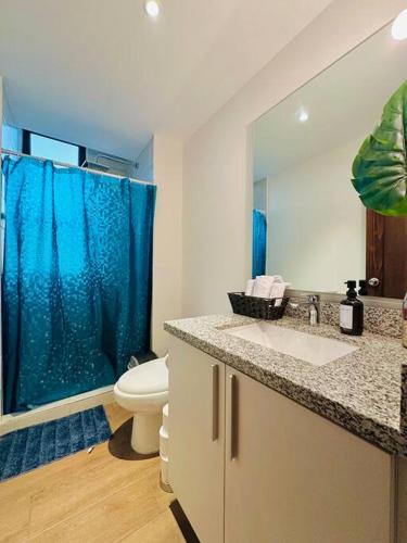 Koupelna v ubytování Tower View 360º