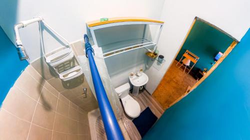 Et badeværelse på Sunset Views - Acogedor con vista al mar