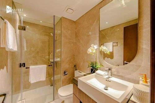 Koupelna v ubytování Helen Apartment 5 star