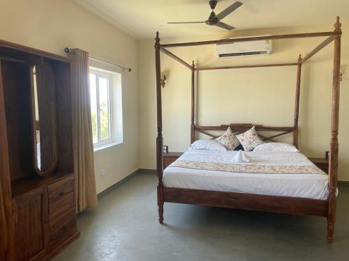 Postel nebo postele na pokoji v ubytování Dahleez Resort Mandawa