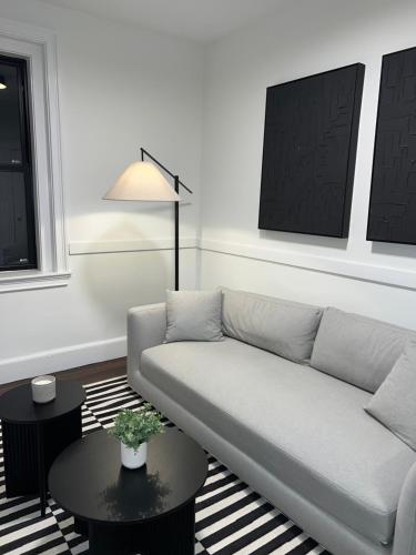 Χώρος καθιστικού στο Modern Luxury Apartment in City